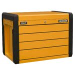 Sealey APPD4O 4-Drawer Push-to-Open Topchest Orange - Image 5