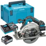 Makita HS012GZ01 40V Brushless 165mm Circular Saw With 1 x 2.5Ah Battery, Charger & Case