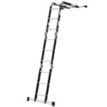 Excel 12 Tread Steel Multi-Purpose Combination Ladder with Platform - Image 9