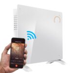 Sealey DH138 Baridi Electric Glass Panel Heater White 1500W - Image 3