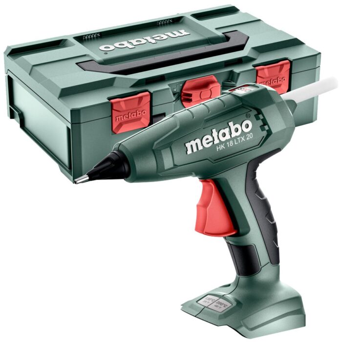 Metabo HK 18 LTX 20 18V Hot Glue Gun with 1 x 4.0Ah Battery, Charger, Glue Sticks & Metabox - Image 2