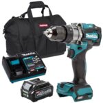 Makita HP001GZ 40V Brushless Combi Drill With 1 x 2.5Ah Battery Charger & Bag