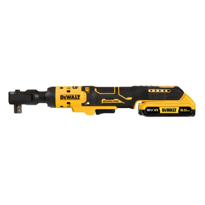 DeWalt DCF512D1 18V XR 1/2" Open Head Ratchet 1 X 2.0Ah Battery, Charger & Soft Tool Bag - Image 2