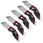 Excel Folding Utility Knife with 5 Blades Pack of 5