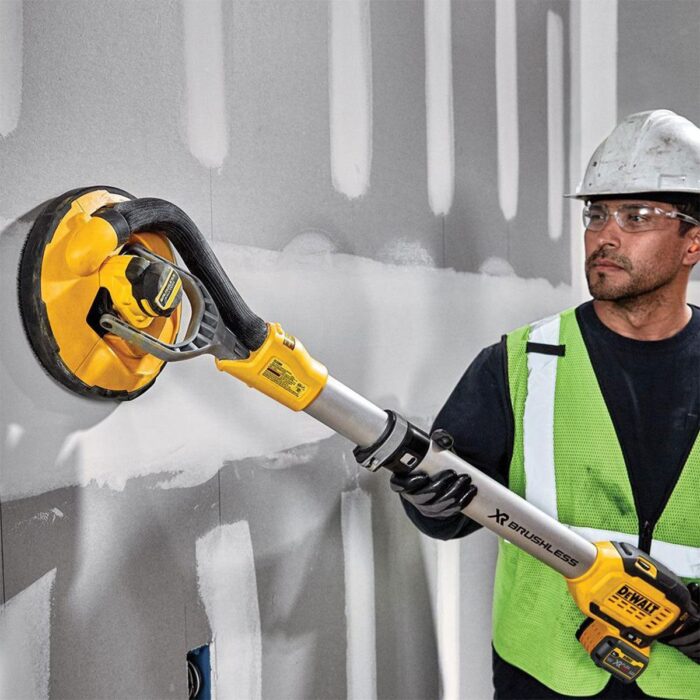 Dewalt DCE800NB 18V XR 225mm Brushless Drywall Sander with 1 x 5.0Ah Battery & Charger - Image 11