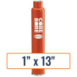 Heavy Duty Orange Wet Segmented Core Bits | General Purpose Concrete - Image 25