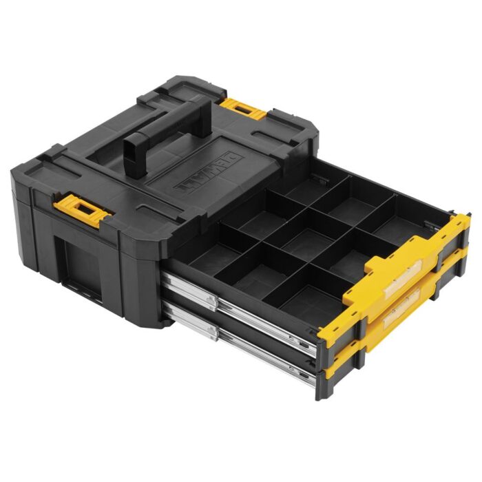 Dewalt DWST1-70706 TStak IV Tool Storage Box with 2 Shallow Drawers - Image 2