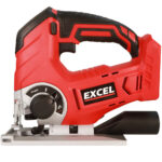 Excel 18V Cordless Jigsaw with 1 x 4.0Ah Battery Charger & Bag EXL581B - Image 6