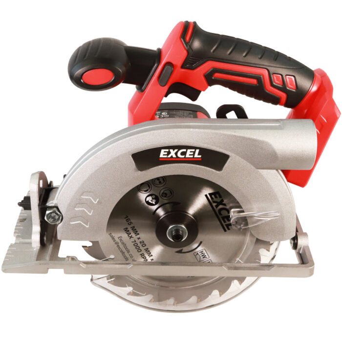 Excel 18V Cordless Circular Saw 165mm with 1 x 4.0Ah Battery Charger & Bag EXL10124 - Image 3
