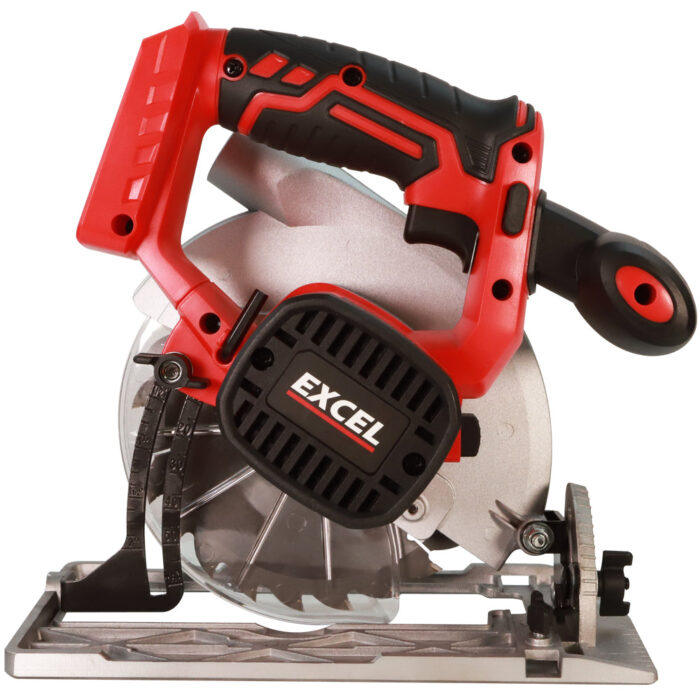 Excel 18V Cordless Circular Saw 165mm with 1 x 2.0Ah Battery Charger & Bag - Image 4