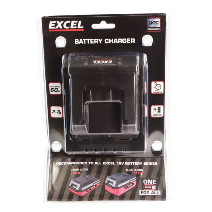 Excel 100V-240V Fast Battery Charger 2.3A - Image 8