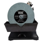 Excel 200mm Electric Wet Stone Grinder Sharpener 240V/180W with Honing Wheel - Image 3