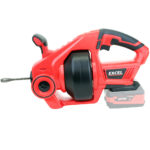 Excel 18V Cordless Drain Cleaner with 1 x 2.0Ah Battery & Charger - Image 3