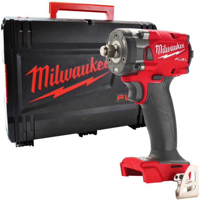 Milwaukee M18FIW2F38-0X 18V Fuel Brushless 3/8" Friction Ring Impact Wrench with 1 x 5.5Ah Battery Charger & Case - Image 2