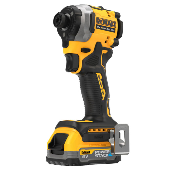 Dewalt DCF850E2T 18V XR Brushless Impact Driver with 2 x 1.7Ah POWERSTACK Battery Charger & Case - Image 2