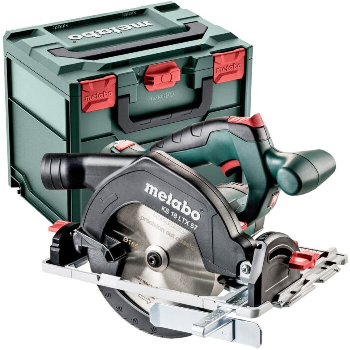 Metabo KS 18 LTX 57 18V 165mm Circular Saw with 1 x 4.0Ah Battery Charger & Metabox - Image 2