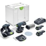 Festool ES-ETSC 125 3,0 I-Plus 18V GB Brushless Edge Sander With 2 x 3.0Ah Batteries, Charger In Systainer - 577698