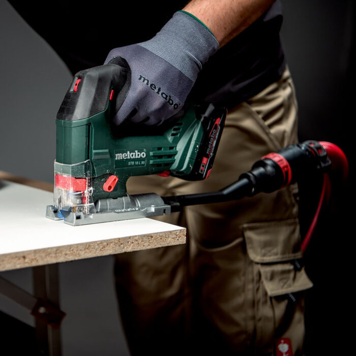 Metabo STB 18 L 90 18V Top Handle Jigsaw with 1 x 5.2Ah Battery Charger & Metabox - Image 4
