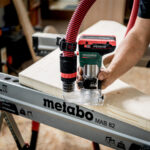 Metabo FMV 18 LTX BL 8 18V Brushless 1/4" Trim Router with 1 x 5.2Ah Battery Charger & Metabox - Image 4