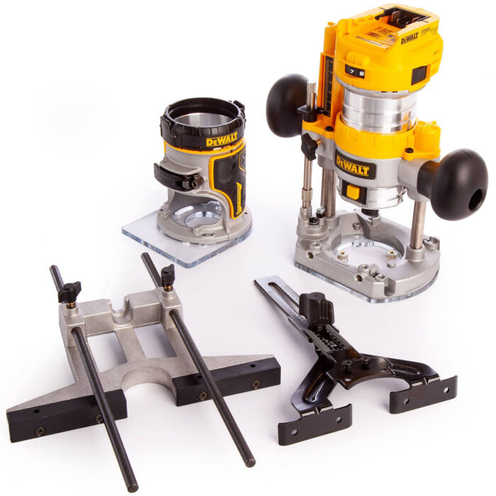 Dewalt DCW604NT 18V XR Brushless Router Trimmer with 2 x 4.0Ah Battery & Charger - Image 2