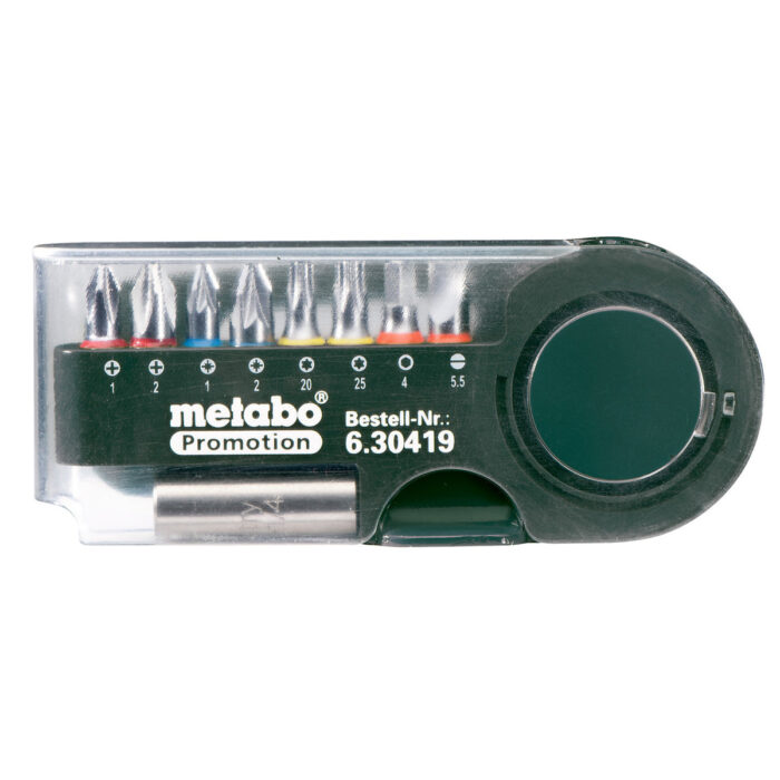Metabo Bit Box SP Screwdriver Bit Set of 9 Pieces 630419000 - Image 2