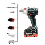 Metabo GB 18 LTX BL Q I 18V Brushless Tapper Drill Driver Body Only & Metabox 602362840 - Image 3