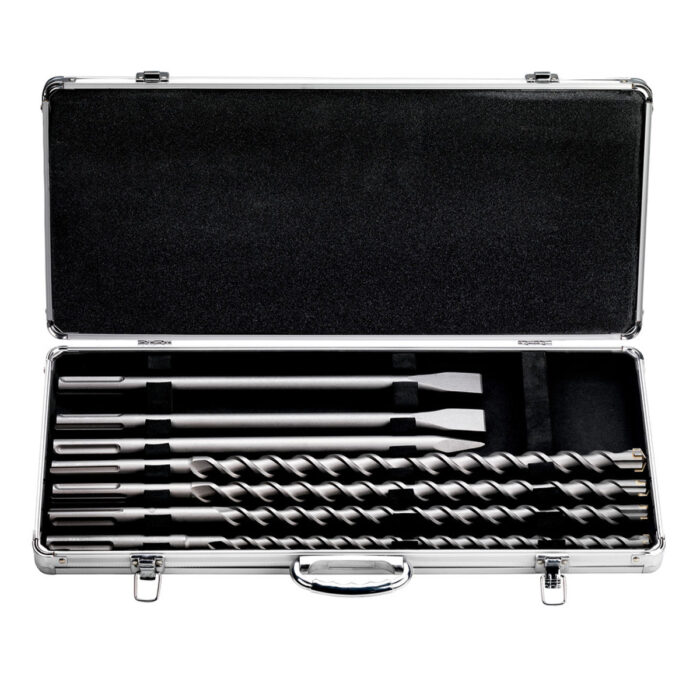 Metabo 7 Piece SDS-Max Drill Bit & Chisel Set in Carry Case 623106000 - Image 2