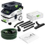 Festool CTL MINI I 230V GB Mobile Dust Extractor CLEANTEC - 578315 With Compact Cleaning Set 577257