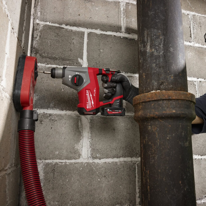 Milwaukee M12FHAC16-0 12V Fuel Brushless 4-Mode SDS+ Hammer Drill with 1 x 3.0Ah Battery & Charger - Image 8