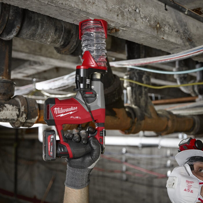 Milwaukee M12FHAC16-0 12V Fuel Brushless 4-Mode SDS+ Hammer Drill with 1 x 5.0Ah Battery & Charger - Image 7