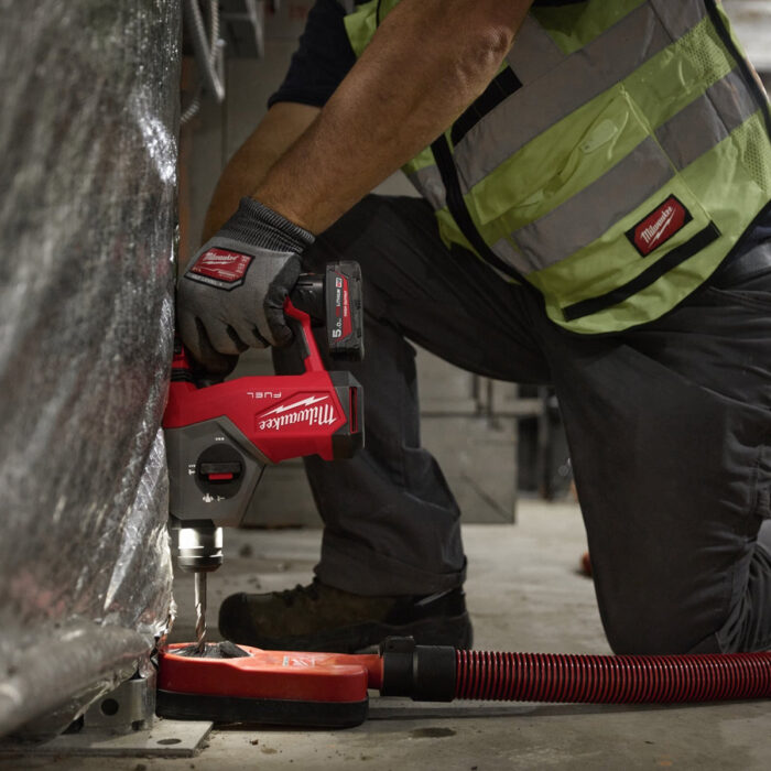Milwaukee M12FHAC16-0 12V Fuel Brushless 4-Mode SDS+ Hammer Drill with 1 x 3.0Ah Battery & Charger - Image 6
