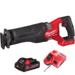 Milwaukee M18ONEFSZ-0 M18 FUEL 18V ONE-KEY Sawzall with 1 x 3.0Ah Battery & Charger