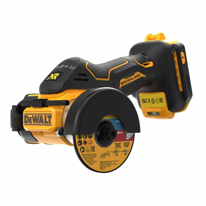 Dewalt DCS438NT 18V XR Brushless 76mm Cut Off Saw Body Only with Case - Image 3