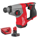 Milwaukee M12FHAC16-0 12V Fuel Brushless 4-Mode SDS+ Hammer Drill with 1 x 4.0Ah Battery & Charger