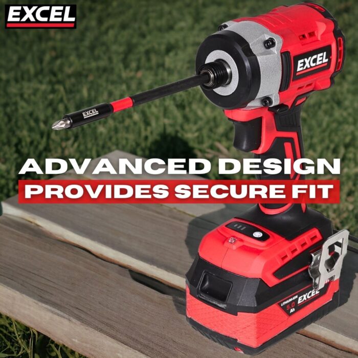 Excel 60mm & 150mm Magnetic Impact Bit Holder with Blister Card - Image 9