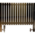 Aeon Arat Designer Radiator 660 x 390mm Btu 1551 Brushed Stainless Steel