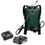 Metabo RSG 18 LTX 15 18V 15L Back Pack Sprayer with 1 x 2.0Ah Battery & Charger