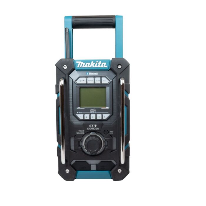 Makita DMR301 12Vmax CXT / 18V LXT DAB Job Site Bluetooth Radio Charger Body Only - Image 2