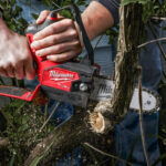 Milwaukee M12FHS-602X 12V 6" FUEL Brushless Hatchet Pruning Saw with 2 x 6.0Ah Batteries, Charger & Tool Bag - Image 5