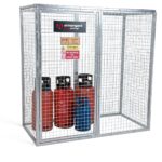 Armorgard GGC6 Gorilla Gas Cage 1812mm x 966mm x 1831mm Heavy-Duty Secure Storage for Gas Cylinders