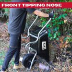 Excel 100L Wheelbarrow with Steel Tray - Image 7