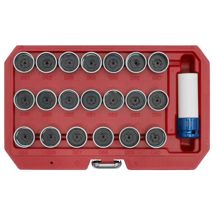 Sealey SX217 Locking Wheel Nut Key Set for BMW 21 Piece - Image 2