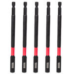 Excel 150mm Magnetic Impact Bit Holder with Blister Card Pack of 5
