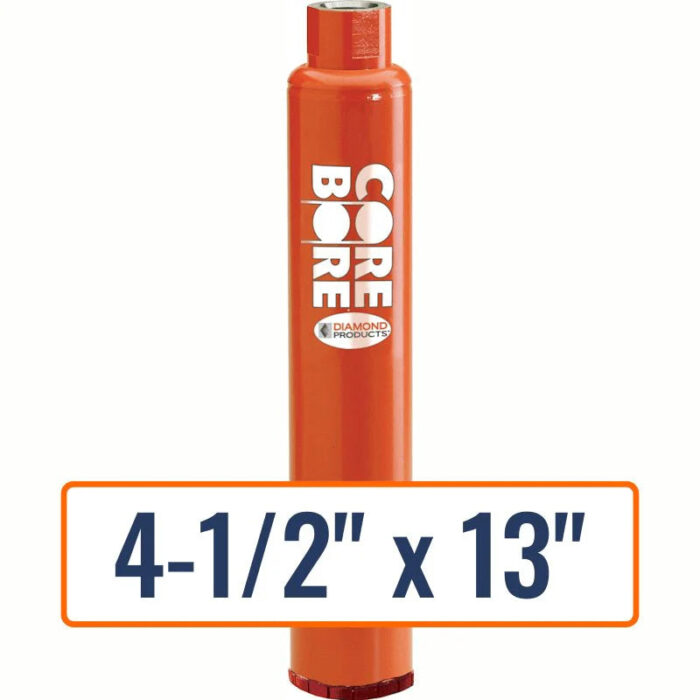 Diamond Core Drill Bit - Heavy Duty Orange Precast Core Bore Bit - Image 10