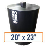 Core Bit Drill - Premium Black Large Diameter Wet Core Bits - Solid Back - Image 5