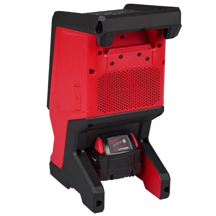 Milwaukee M18SPEJSG2-0 M18 18V Jobsite Speaker with 1 x 3.0Ah Battery & Charger - Image 3