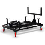 Armorgard BR1 1-Tonne Mobile Bundle Rack 1560mm x 1010mm x 1030mm Versatile Storage Solution for Transport - Image 3