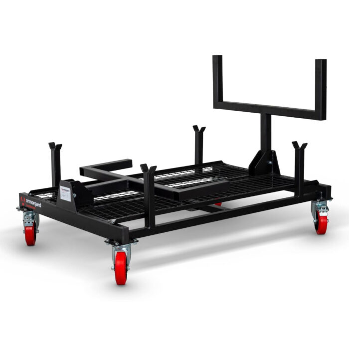 Armorgard BR1 1-Tonne Mobile Bundle Rack 1560mm x 1010mm x 1030mm Versatile Storage Solution for Transport - Image 3
