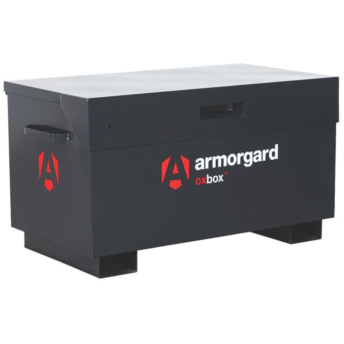 Armorgard OX3 Heavy-Duty Steel Site Box 1210mm x 625mm x 645mm OxBox for Secure Storage - Image 2