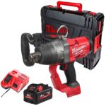 Milwaukee M18ONEFHIWF1-0X 18V FUEL ONE-KEY 1" Impact Wrench with 1 x 5.5Ah Battery Charger & Case